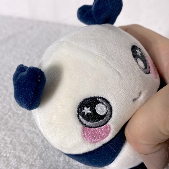 Squishamals Small Round Panda Plush Toy Squish Stuffed Animal - Picture 2 of 12